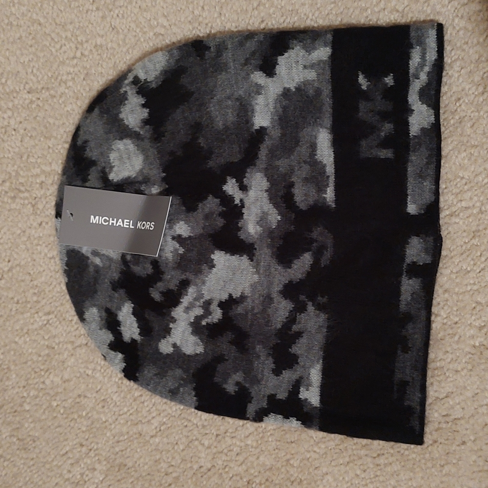 Michael Kors Camouflage Beanie